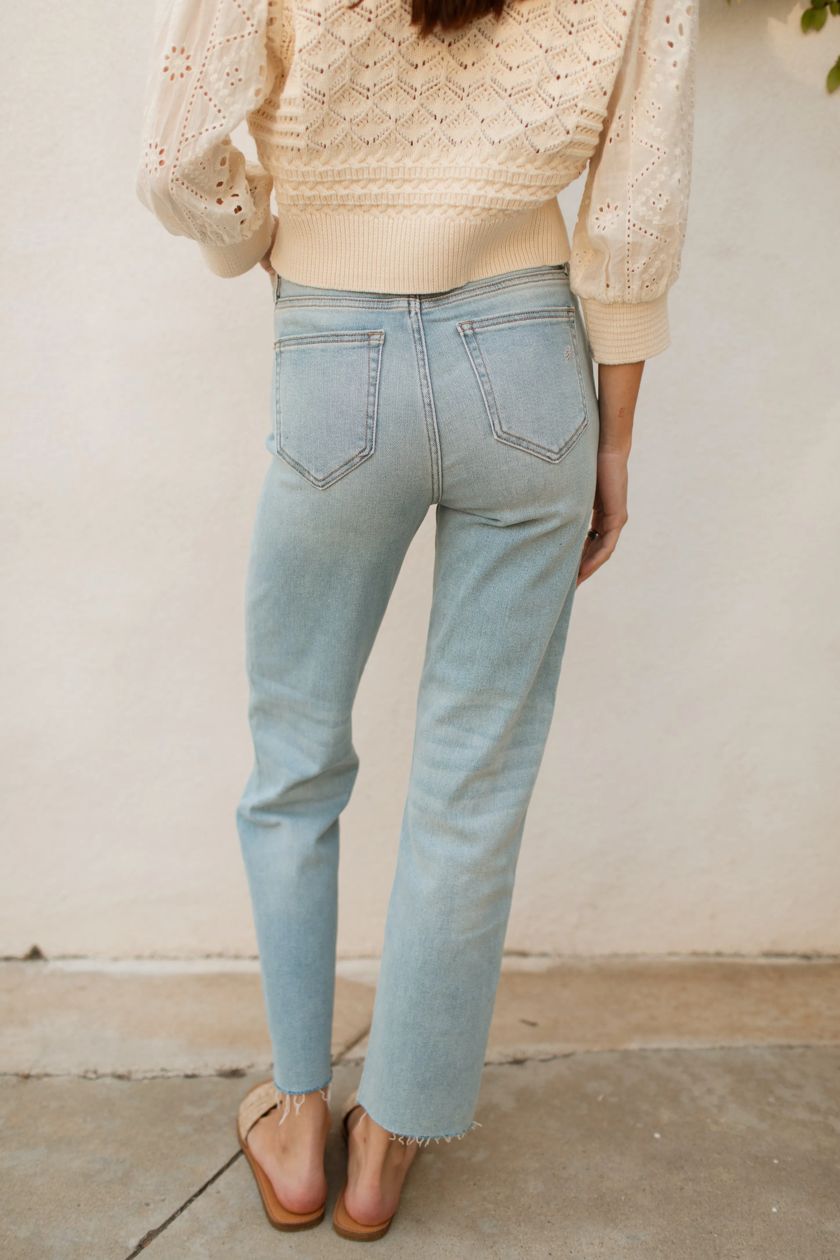 Chrissy Classic Straight Leg Jeans
