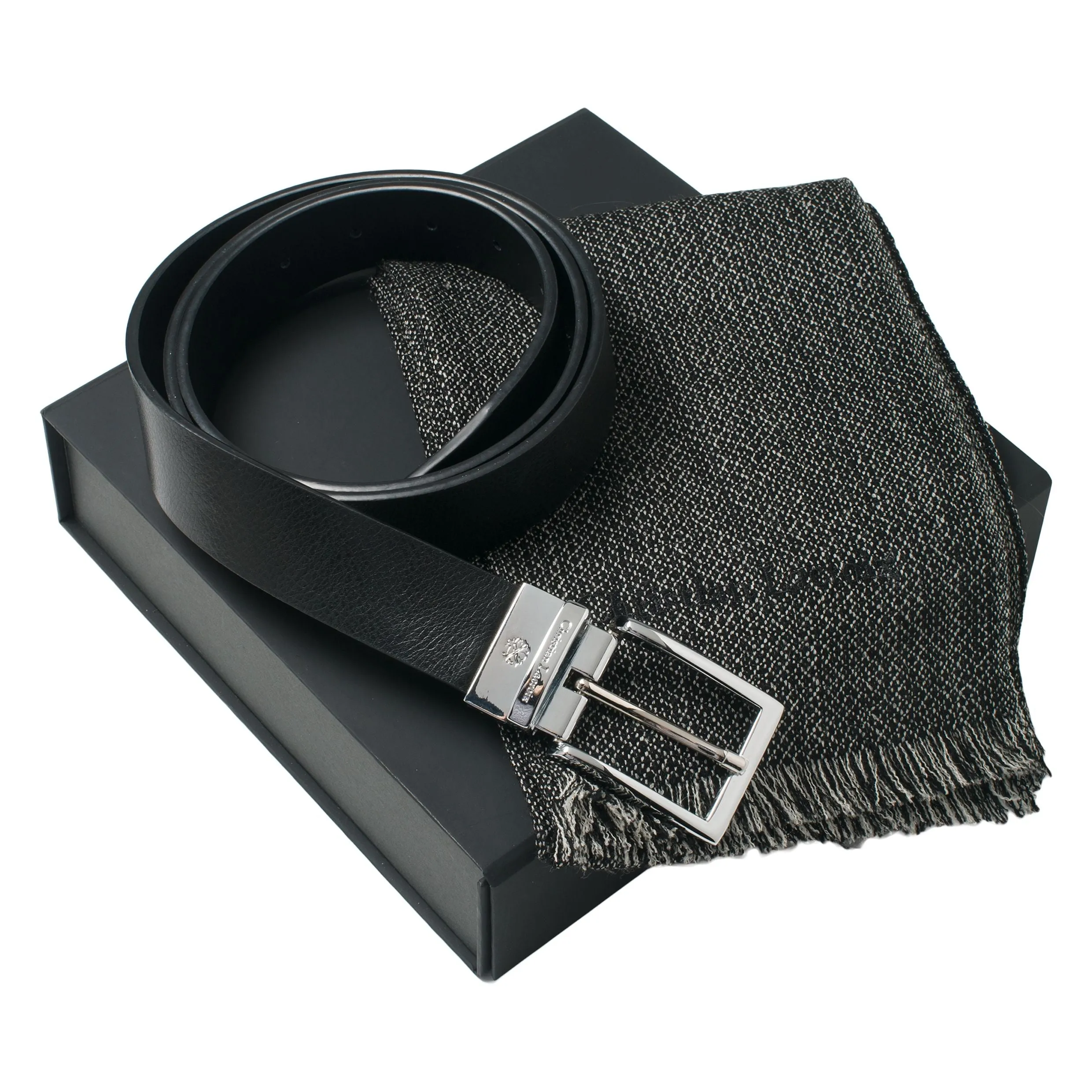 Christian Lacroix LPAE426-Set Christian Lacroix Black (belt & scarve)