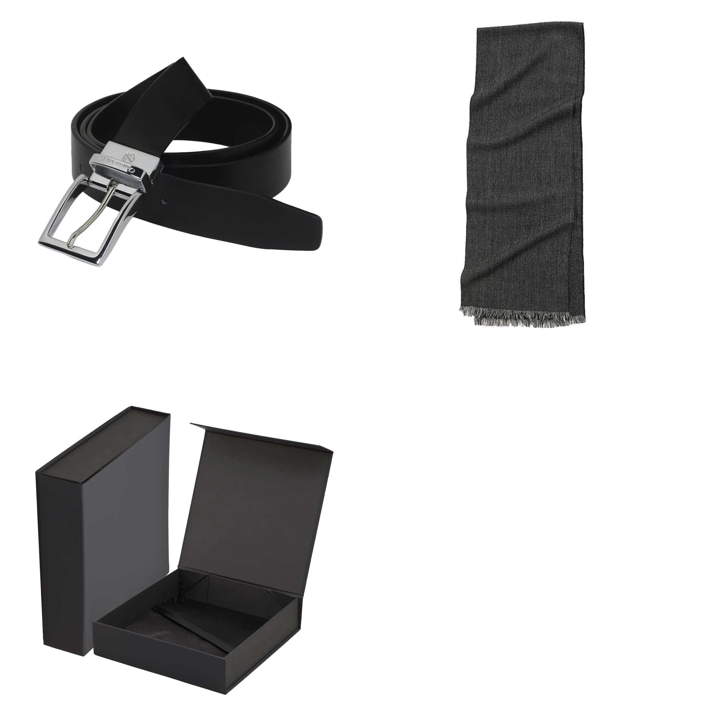Christian Lacroix LPAE426-Set Christian Lacroix Black (belt & scarve)