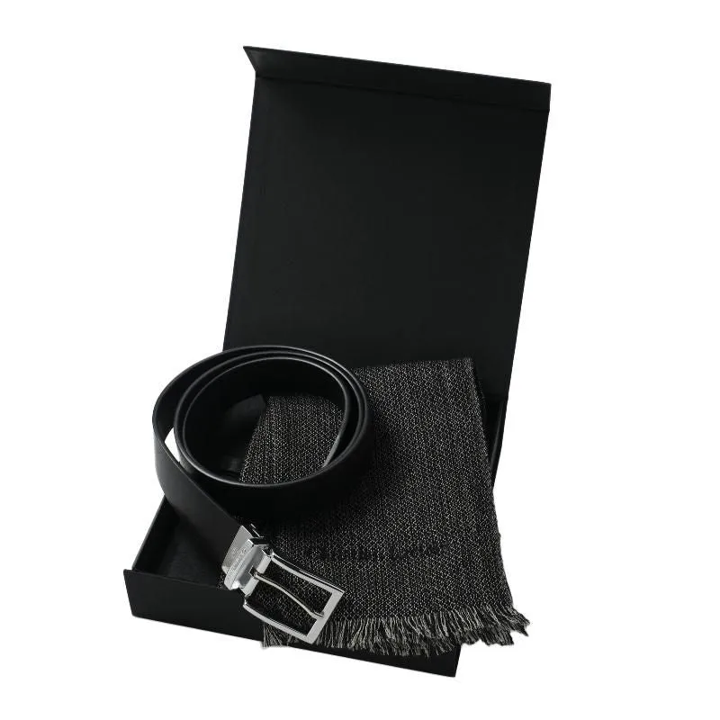 Christian Lacroix LPAE426-Set Christian Lacroix Black (belt & scarve)