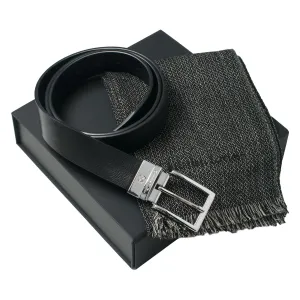 Christian Lacroix LPAE426-Set Christian Lacroix Black (belt & scarve)