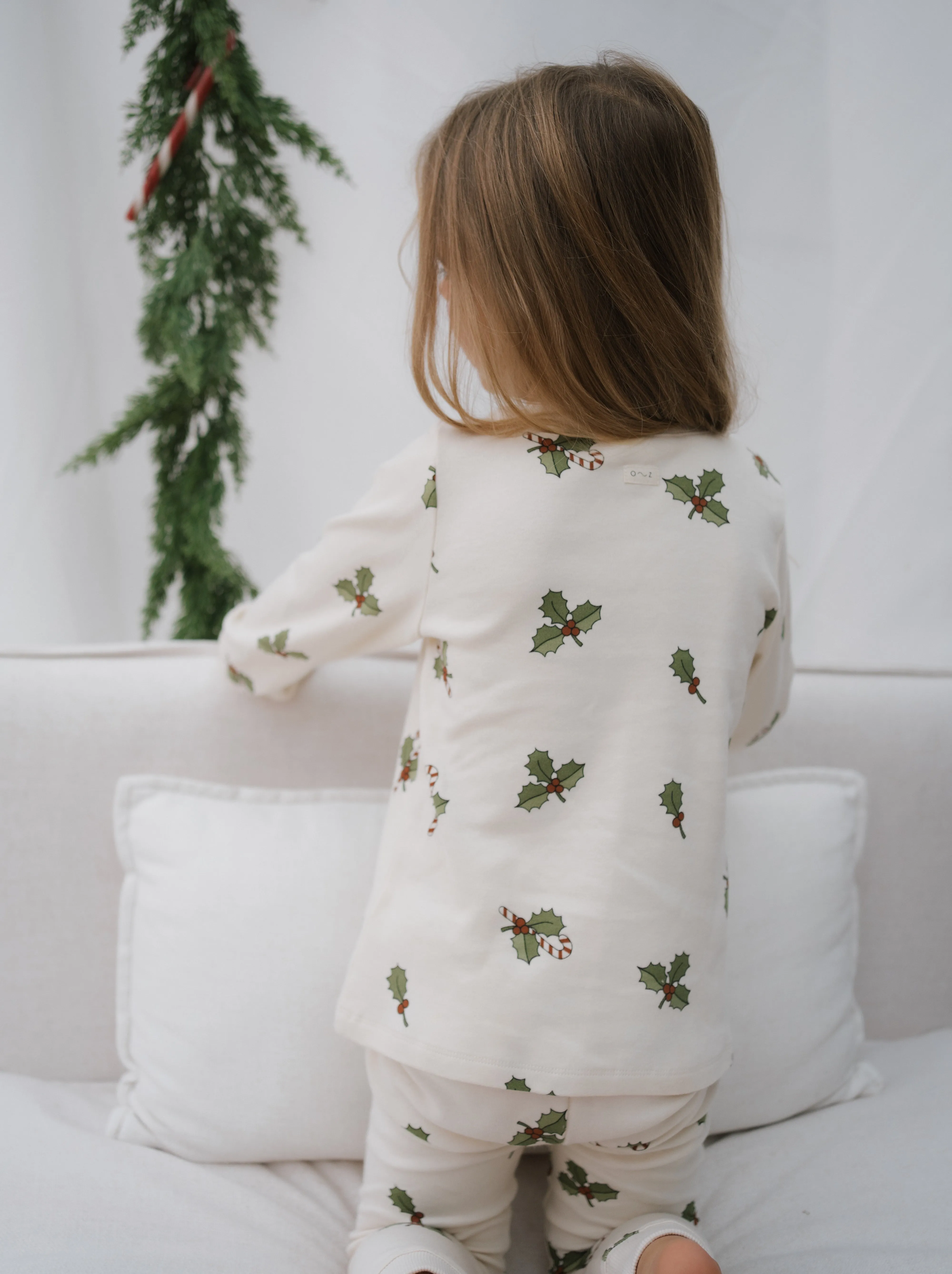 Christmas Holly Slim Pyjamas