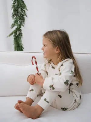 Christmas Holly Slim Pyjamas