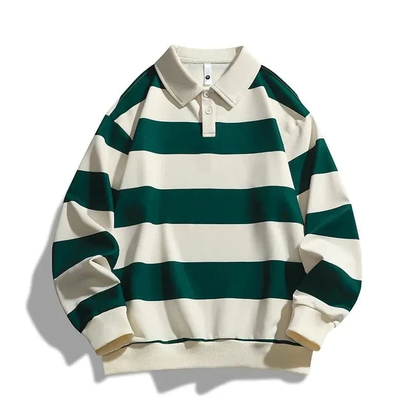 Christopher Mosley Rugby Stripe Pullover