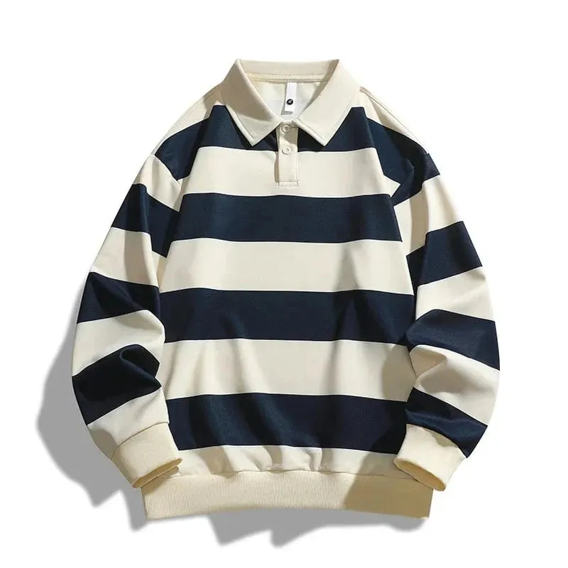 Christopher Mosley Rugby Stripe Pullover
