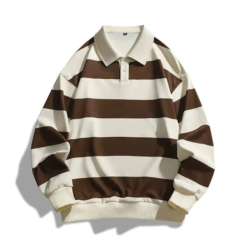 Christopher Mosley Rugby Stripe Pullover