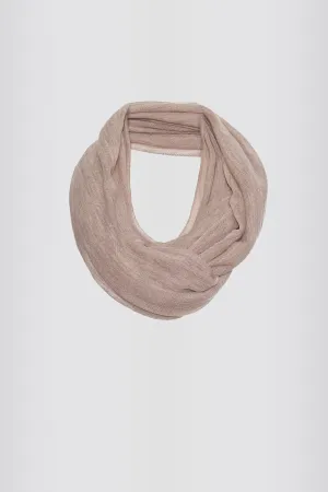 Circle Scarf - Dark Beige