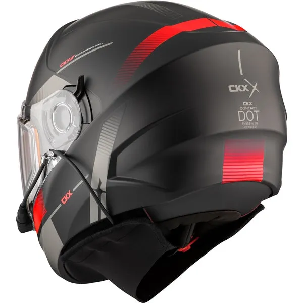 CKX Contact Winter Electric Double Lens Trail Full-Face Helmet - Edge Graphic