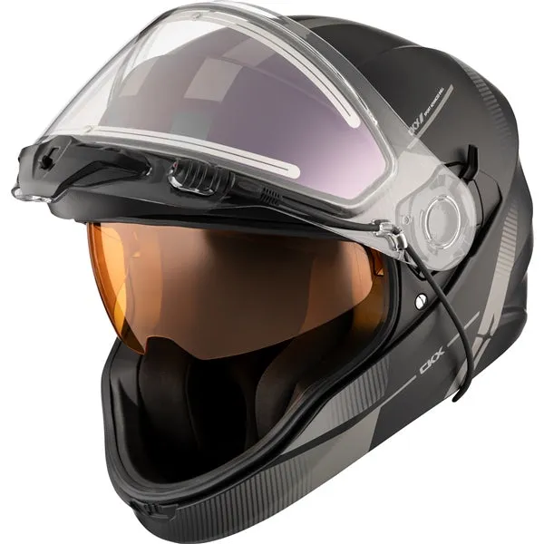 CKX Contact Winter Electric Double Lens Trail Full-Face Helmet - Edge Graphic
