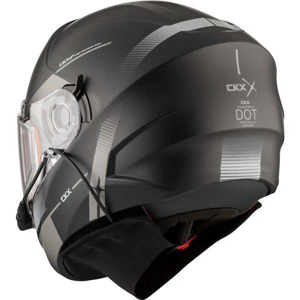 CKX Contact Winter Electric Double Lens Trail Full-Face Helmet - Edge Graphic