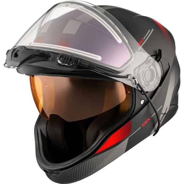 CKX Contact Winter Electric Double Lens Trail Full-Face Helmet - Edge Graphic
