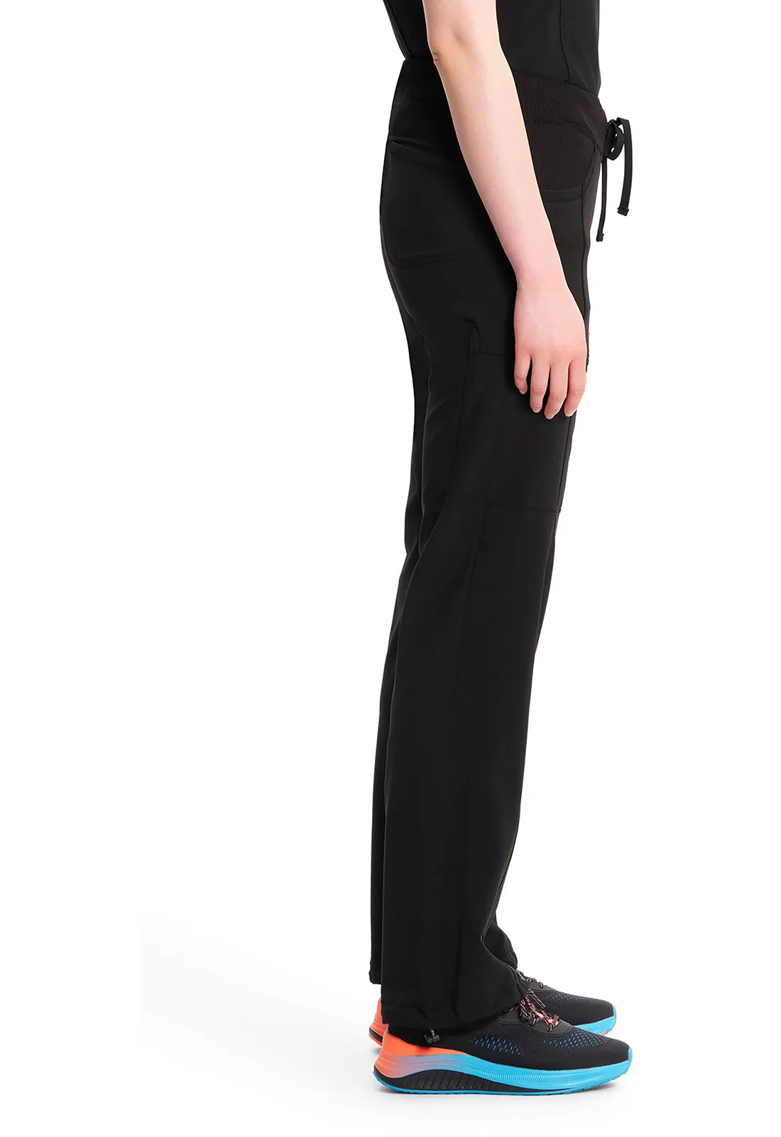 Classics 1123A Straight Leg Drawstring Pants Black