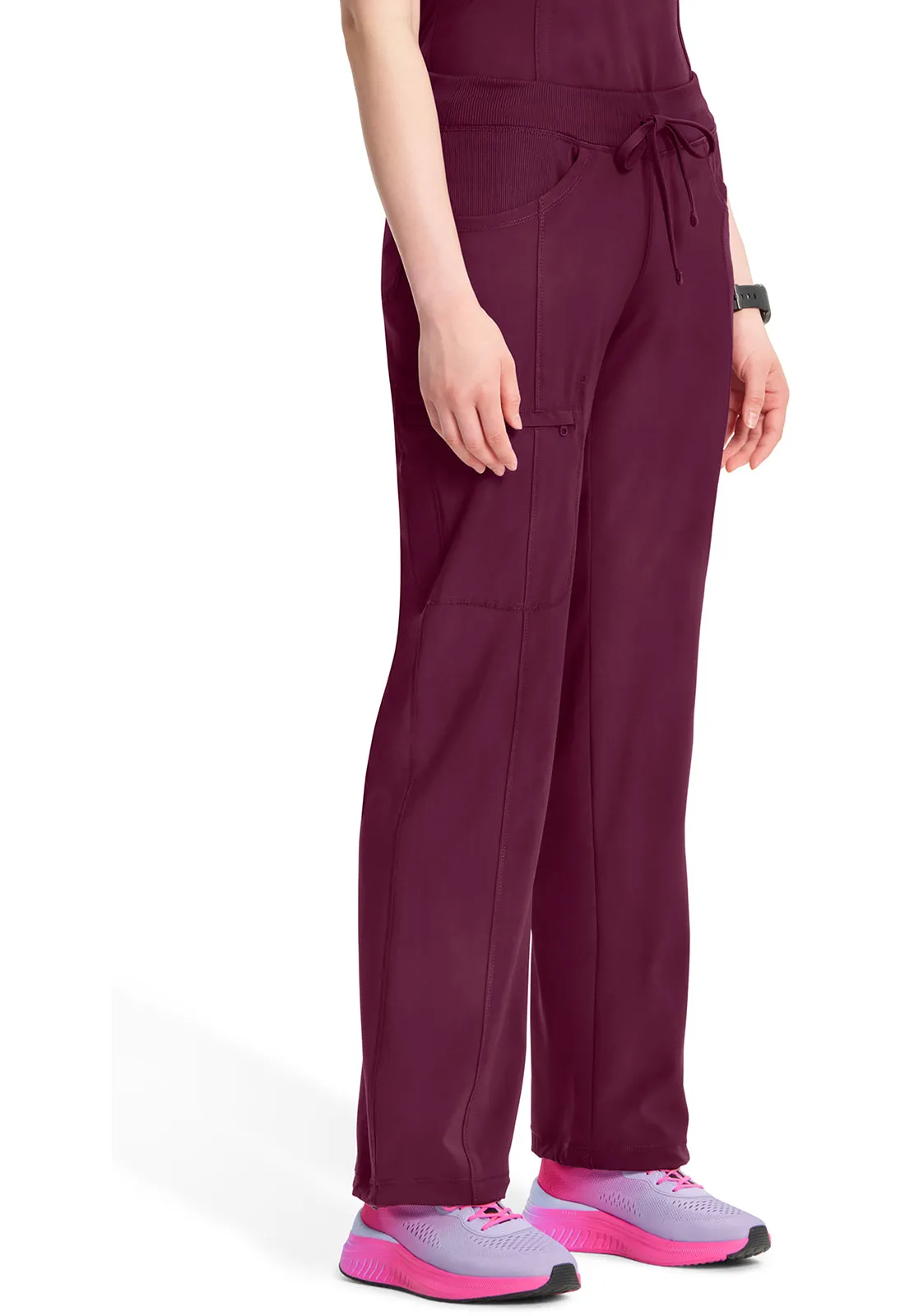 Classics 1123A Straight Leg Drawstring Pants Wine