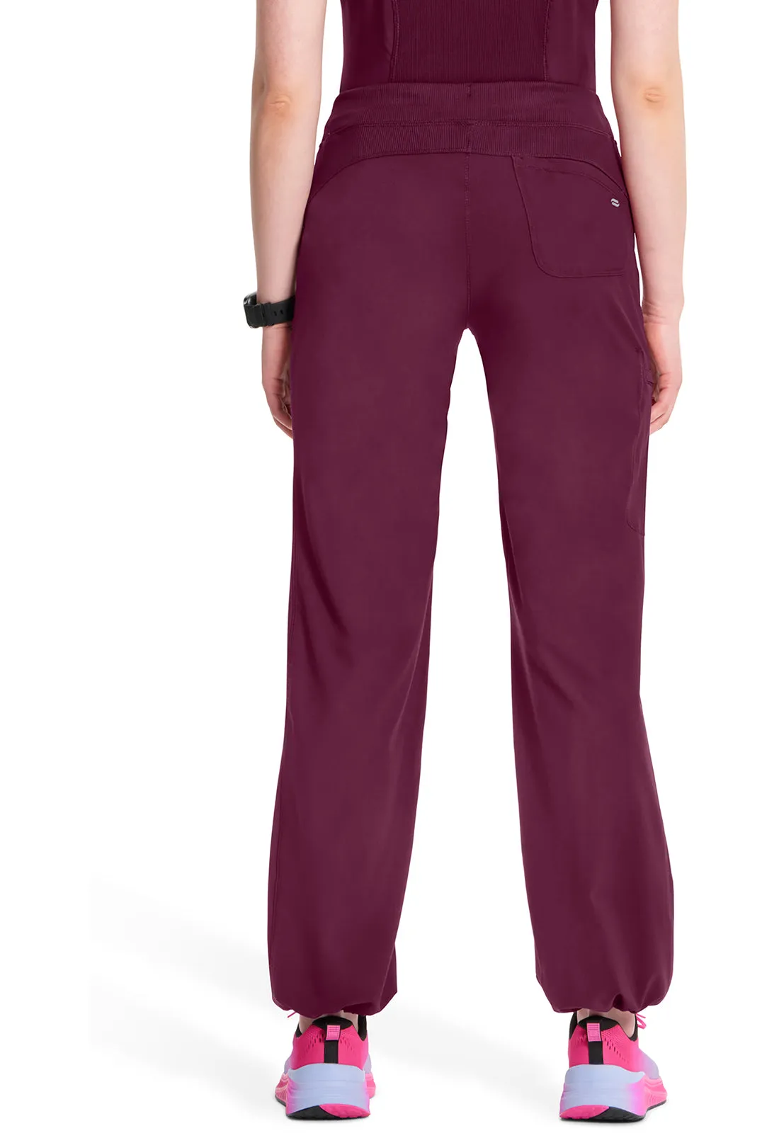 Classics 1123A Straight Leg Drawstring Pants Wine