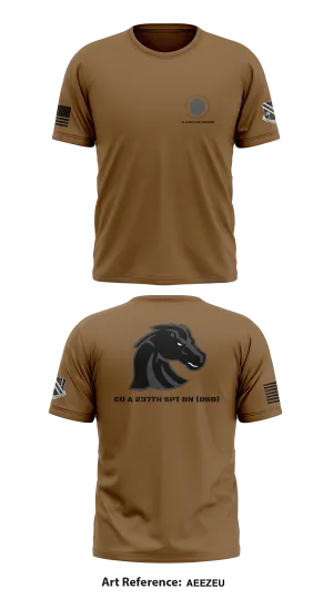 CO A 237th SPT BN (BSB) Store 1 Core Men's SS Performance Tee - AeEZeU