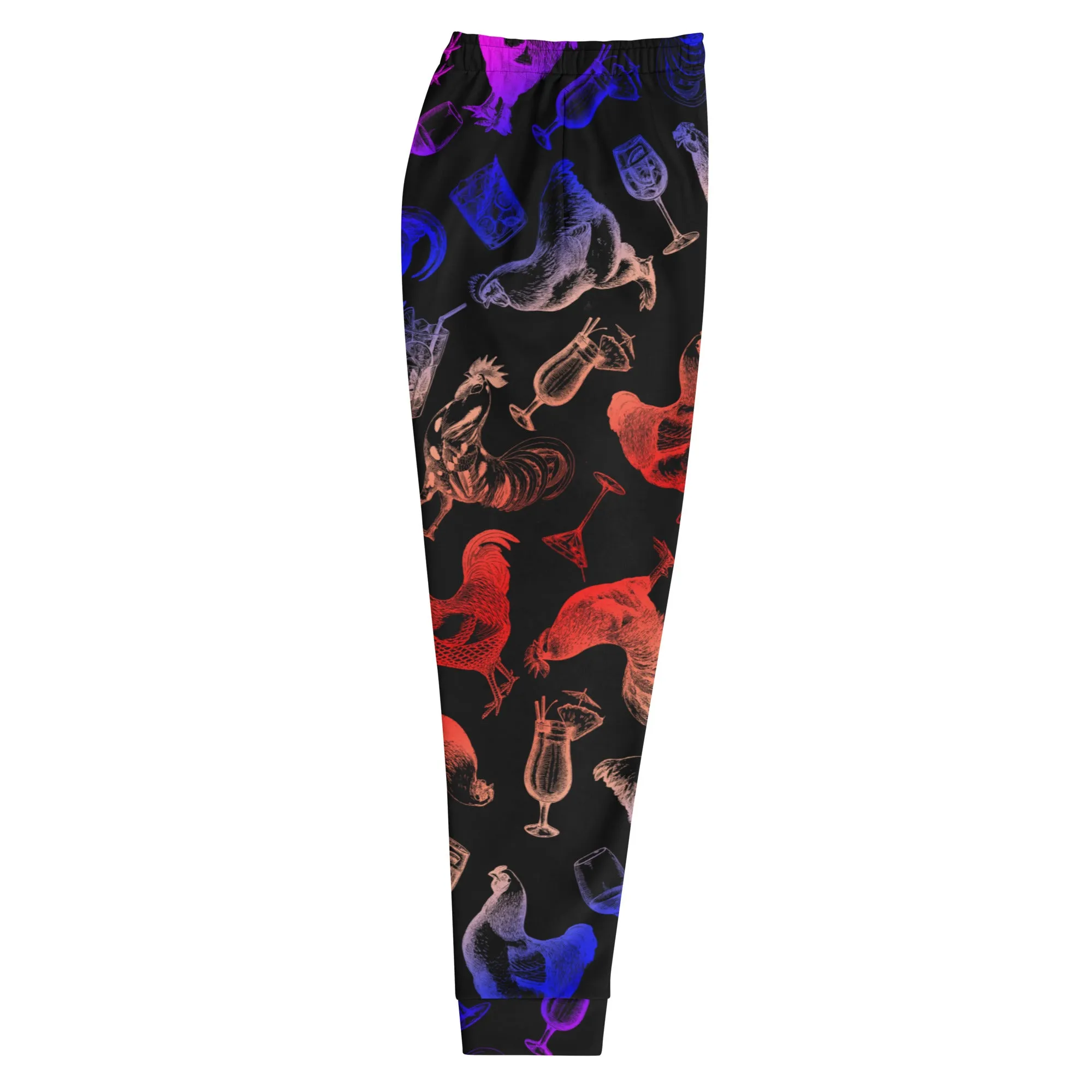 Cocktails & Chickens Unisex Joggers, multi
