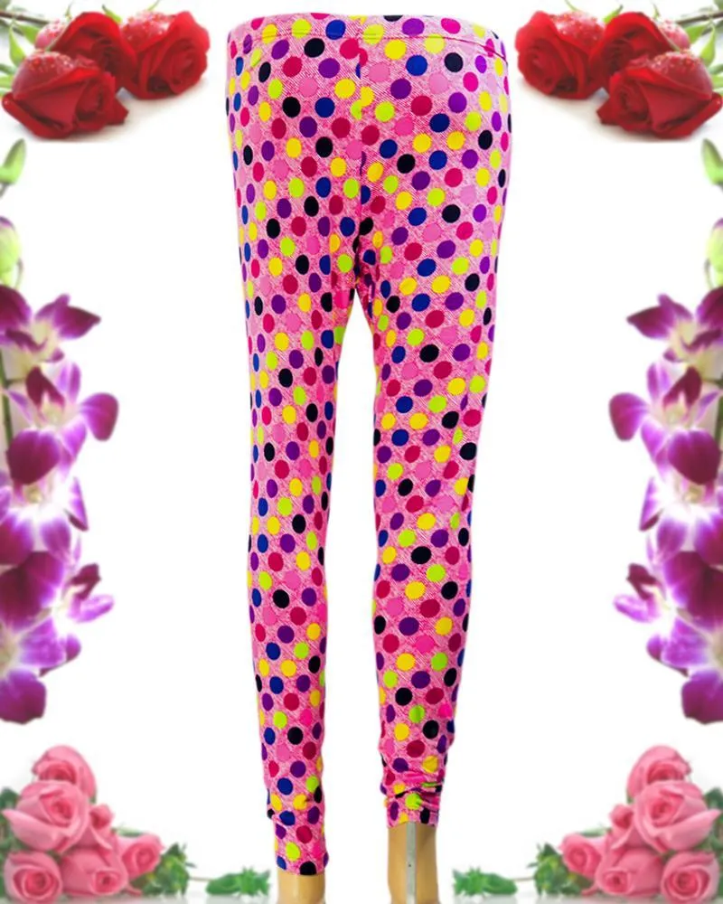 Colorful Polka Dotted Cotton Sleepwear For Women
