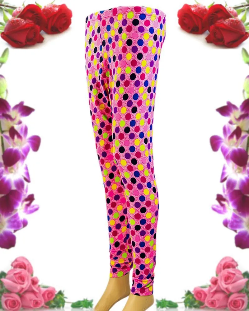 Colorful Polka Dotted Cotton Sleepwear For Women