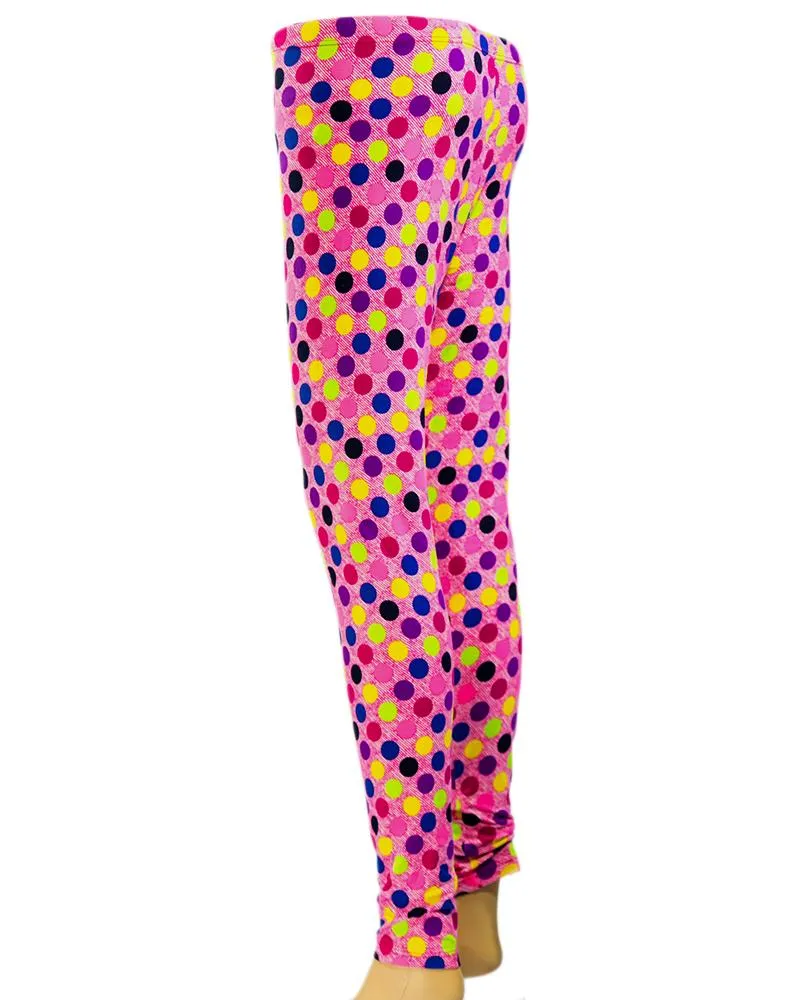 Colorful Polka Dotted Cotton Sleepwear For Women