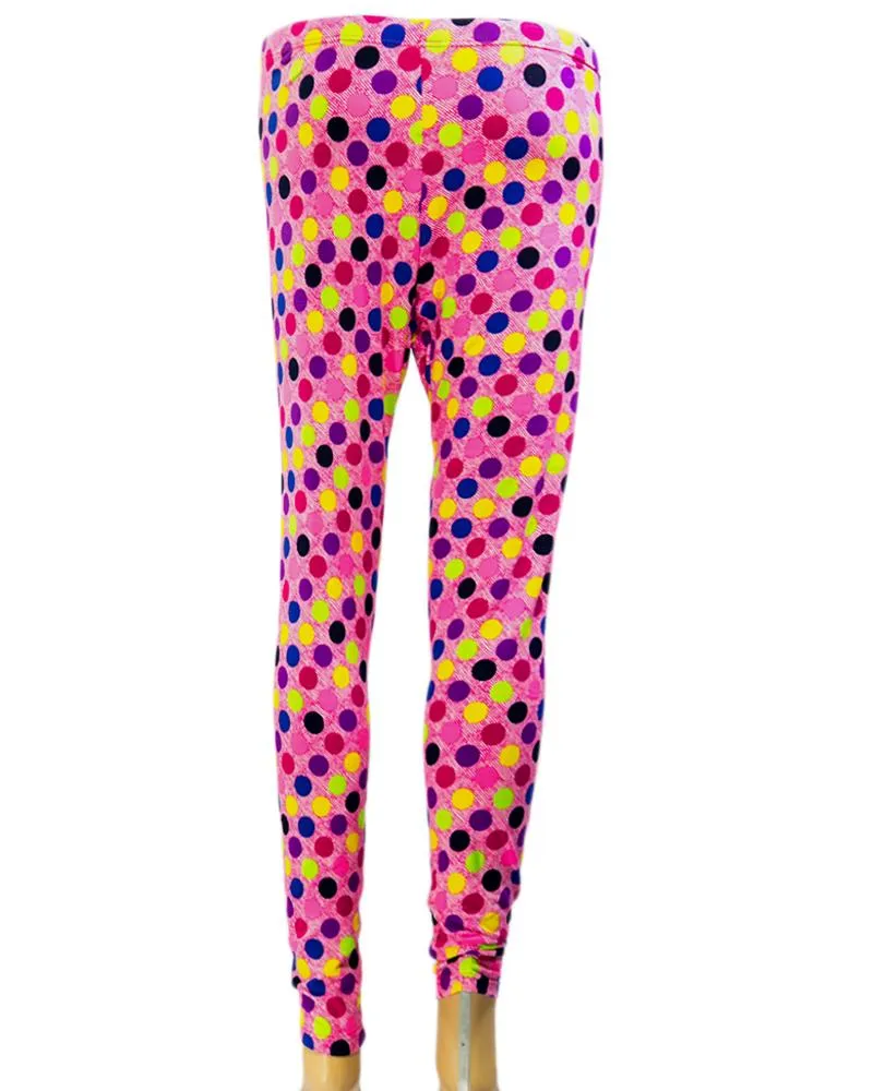 Colorful Polka Dotted Cotton Sleepwear For Women