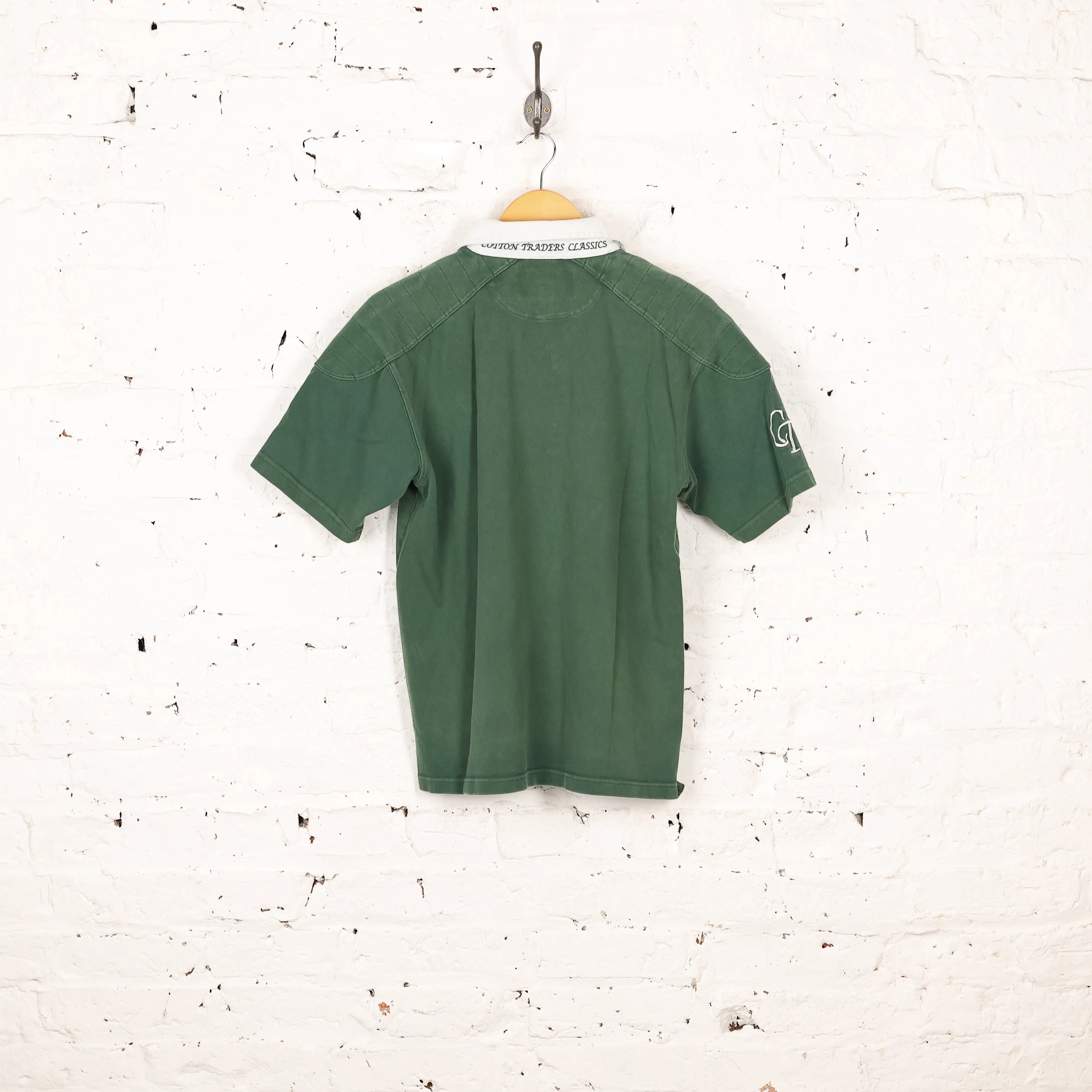 Cotton Traders Ireland Rugby Shirt - Green - M