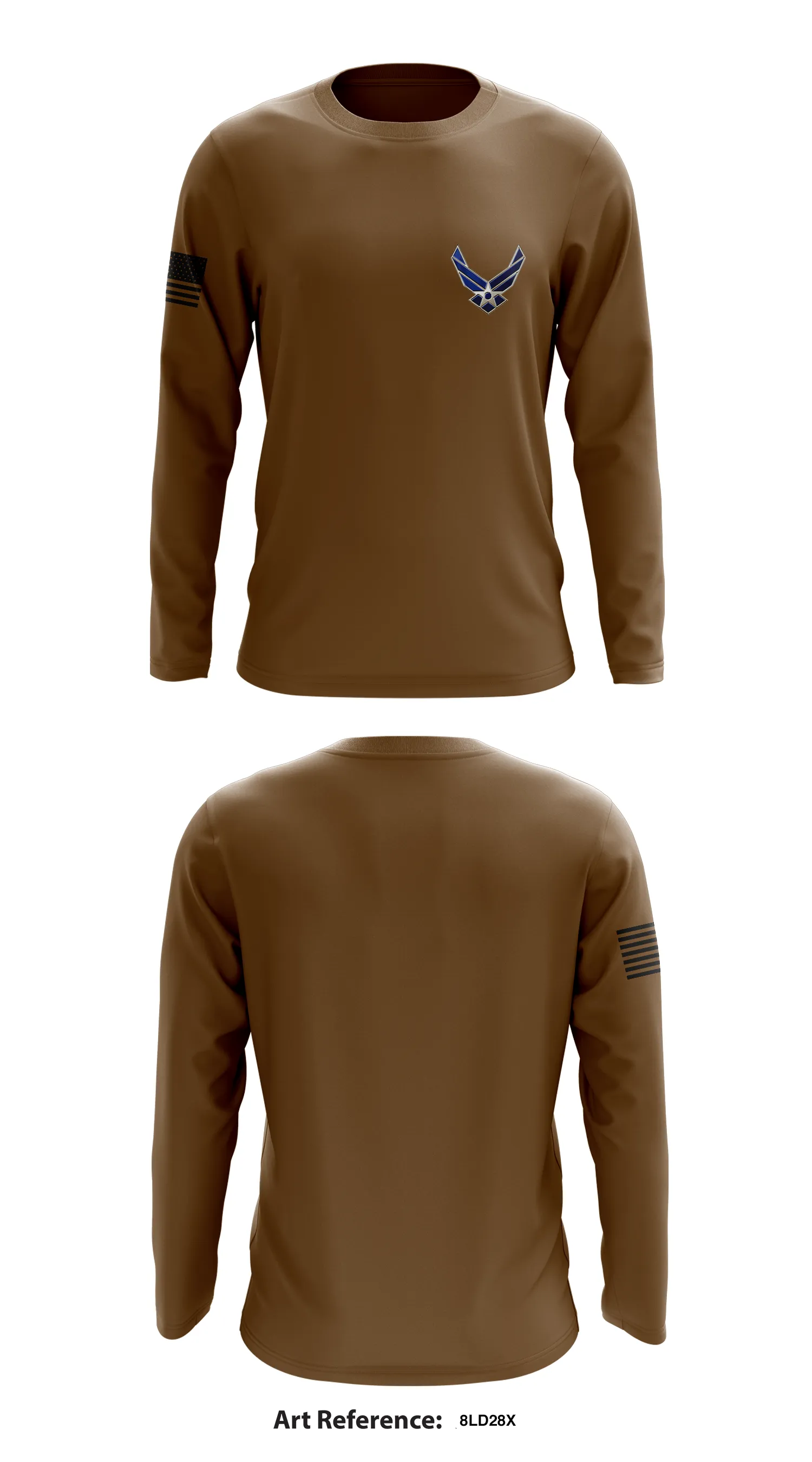 COVID-19 Immediate Response Force Store 1  Core Men's LS Performance Tee - 8Ld28x