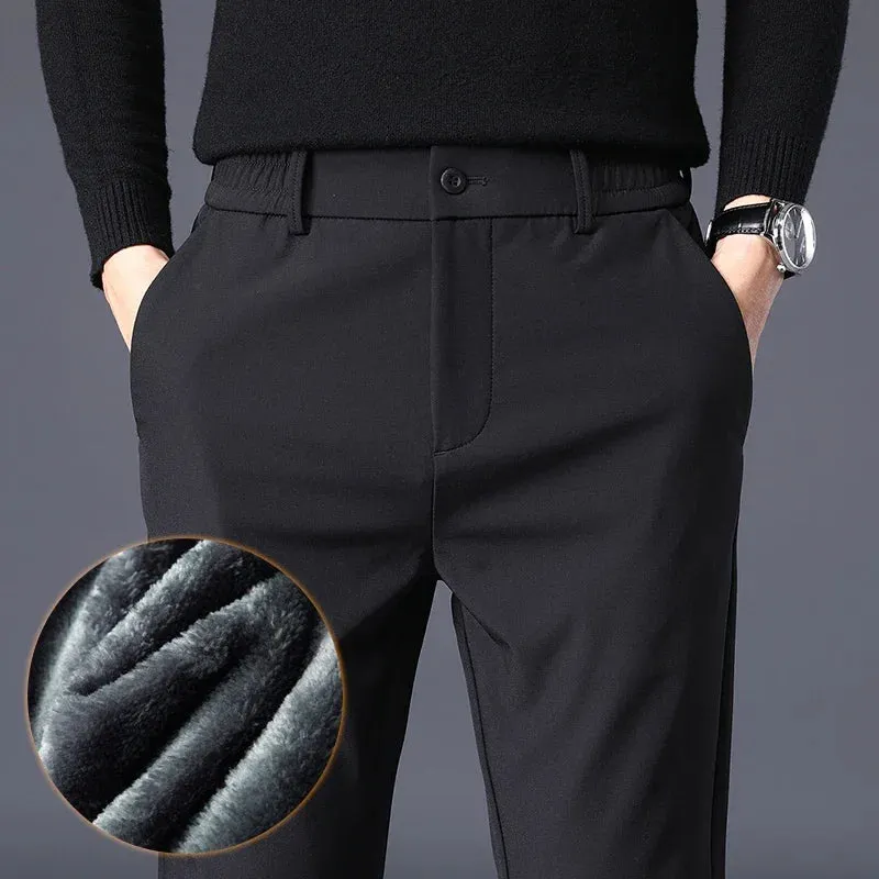 Cozy Grey Slim Fit Pants