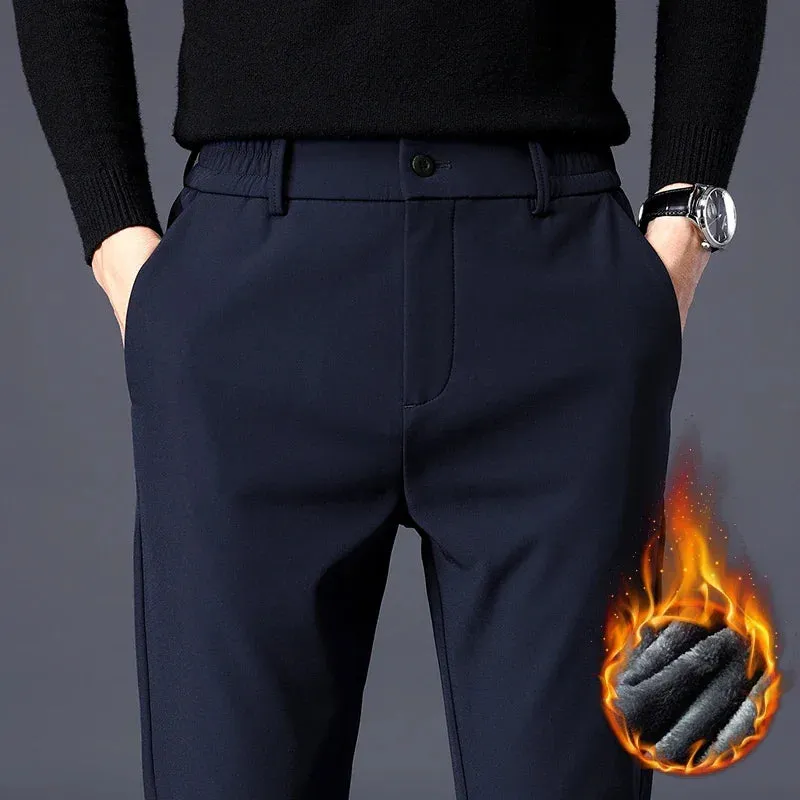 Cozy Grey Slim Fit Pants