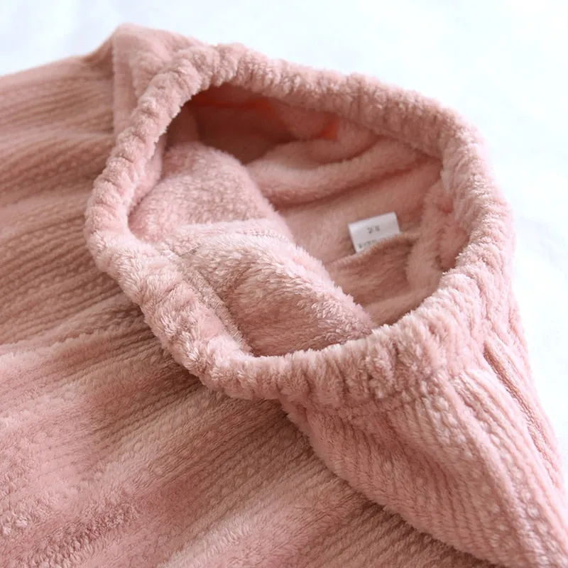 Cozy Winter Flannel Matching Pajama Set