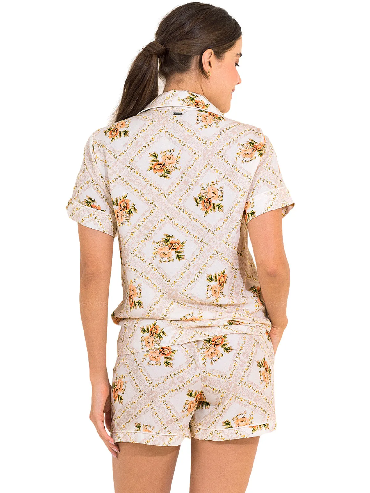 Cream Agatha Slumber Sleepwear ::RET