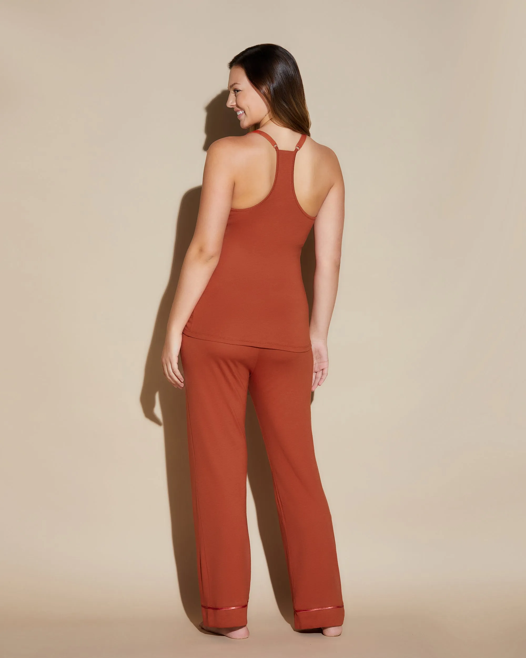 Curvy 3 Piece Pajama Set With Robe