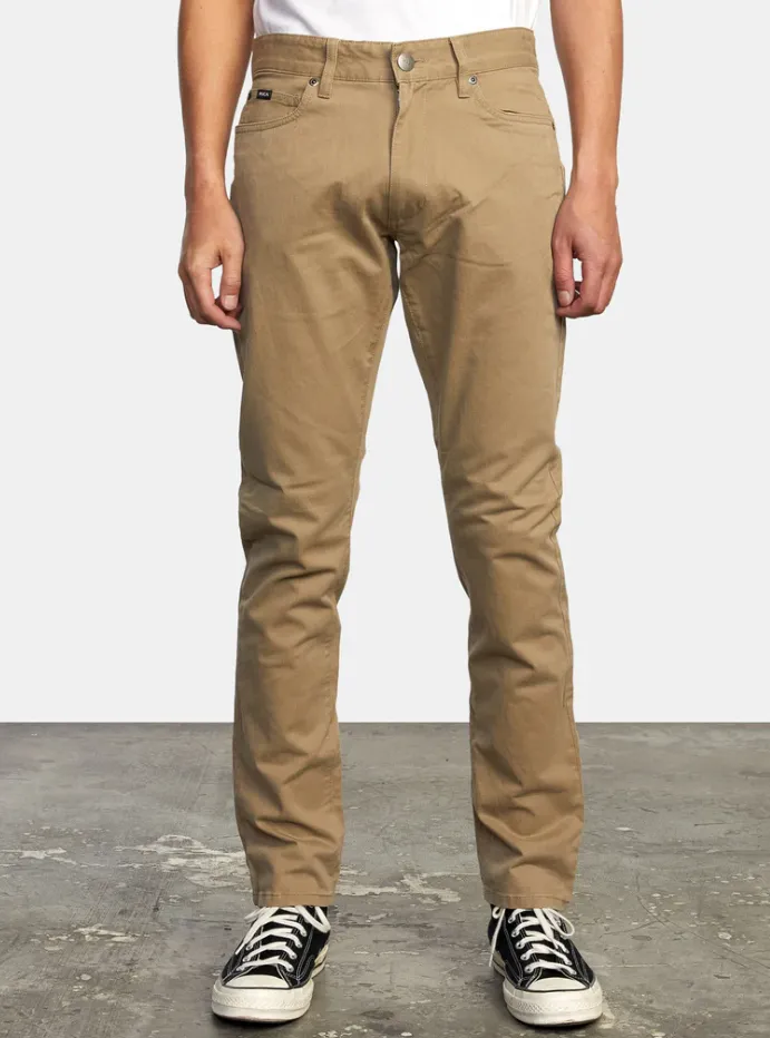 DAGGERS TWILL PANTS - WOOD