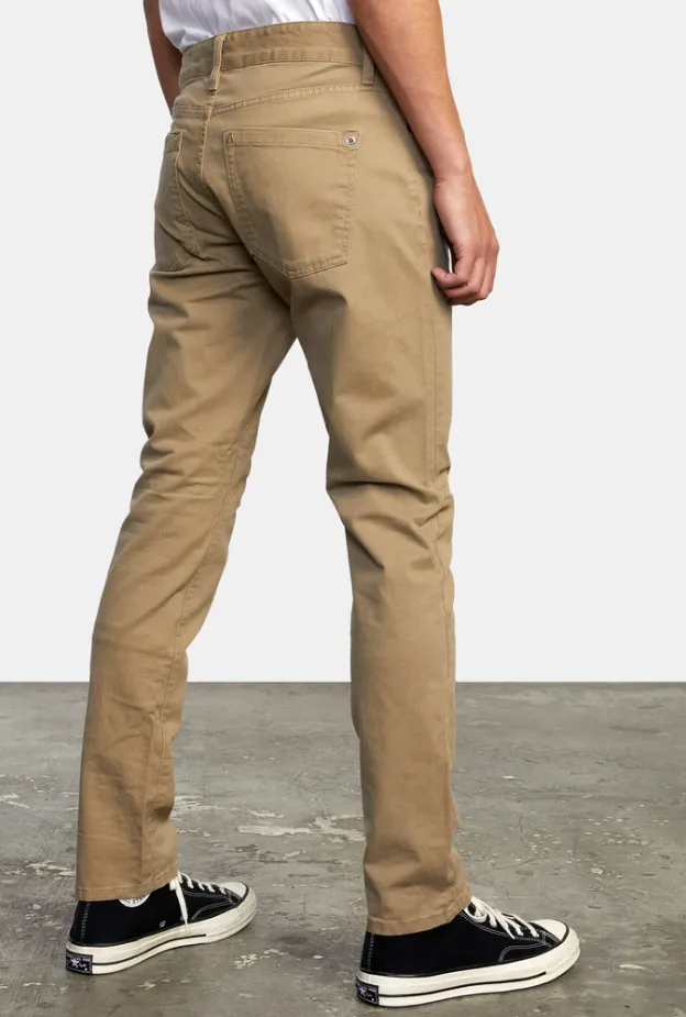 DAGGERS TWILL PANTS - WOOD