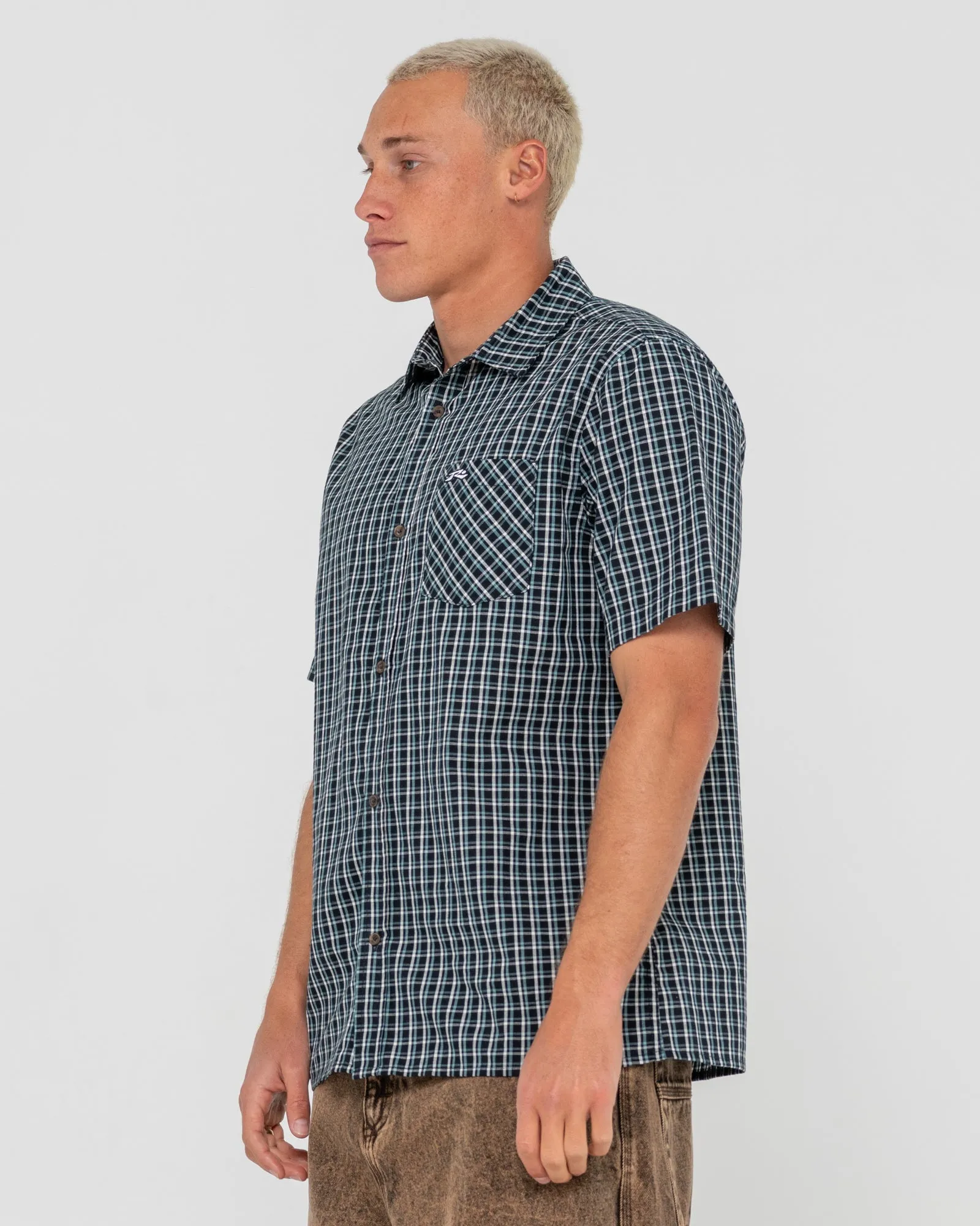 Datsun 45 Short Sleeve Check Shirt
