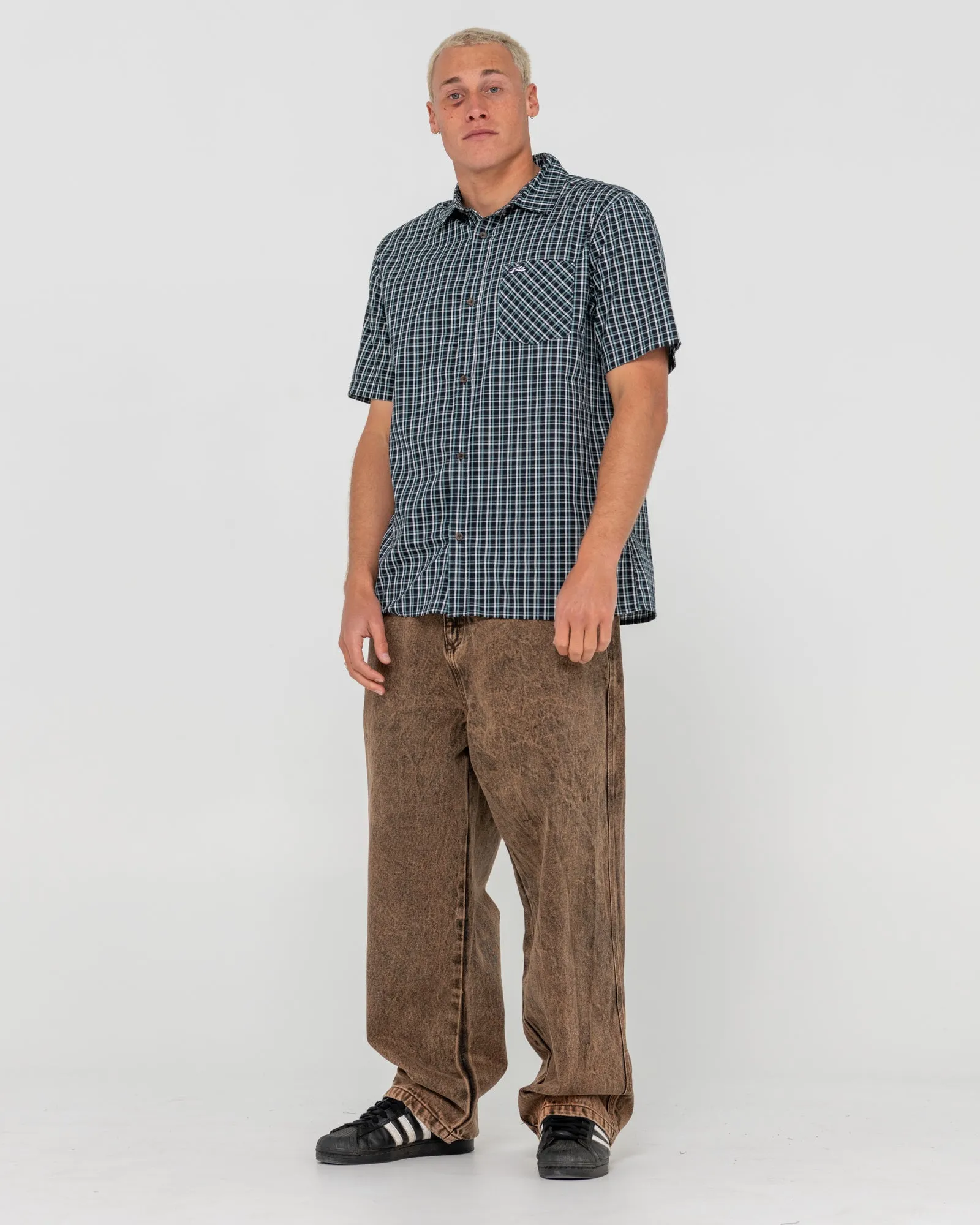 Datsun 45 Short Sleeve Check Shirt