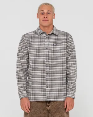 Datsun Cuts Long Sleeve Check Shirt