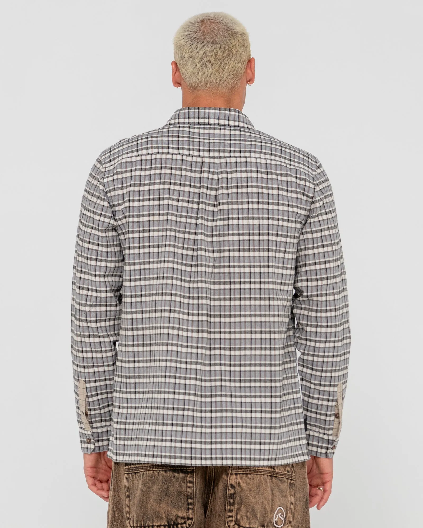 Datsun Cuts Long Sleeve Check Shirt