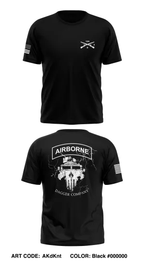 Delta Company, 2-134th IN Core Men's SS Performance Tee - AKdKnt