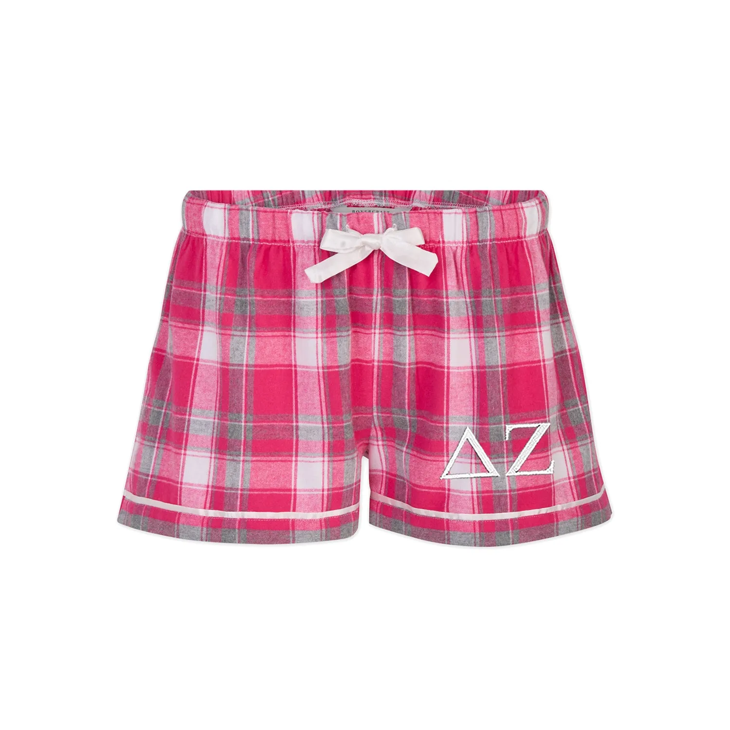 Delta  Zeta Flannel Boxer Shorts