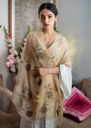 Desert Bloom Silk Scarf