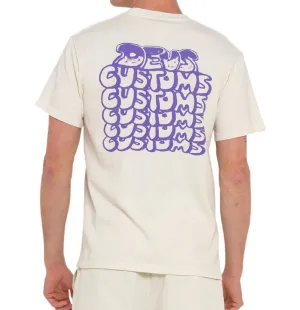 Deus ex Machina Mens White Short Sleeve T-Shirt Size 2XL (New)