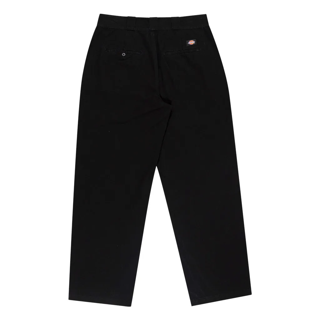 DICKIES 874 LIGHTWEIGHT CANVAS ORIGINAL FIT PANTS - STONE WASHED BLACK