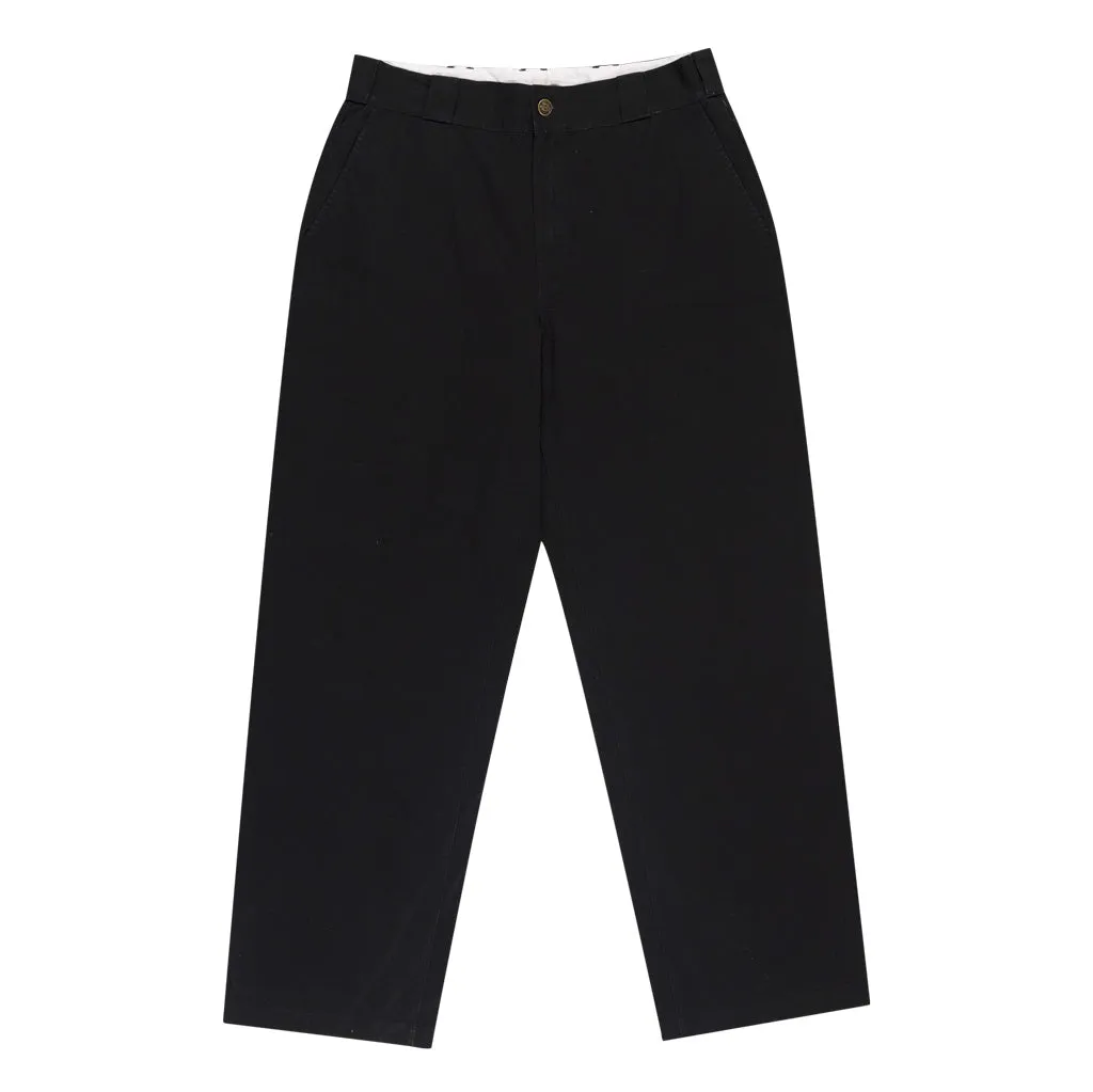 DICKIES 874 LIGHTWEIGHT CANVAS ORIGINAL FIT PANTS - STONE WASHED BLACK