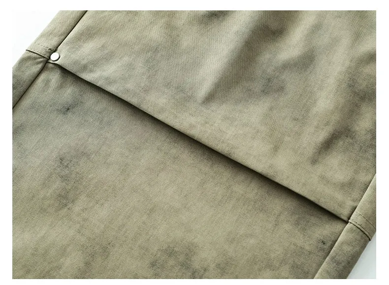Dirty Straight-leg Pants