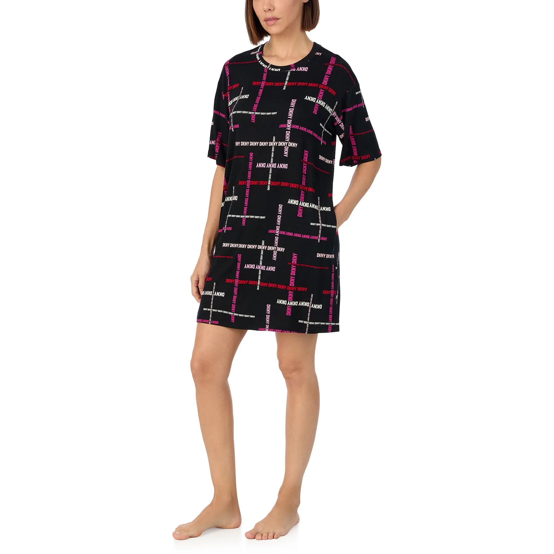 DKNY NY Loves You Back SS Sleepshirt