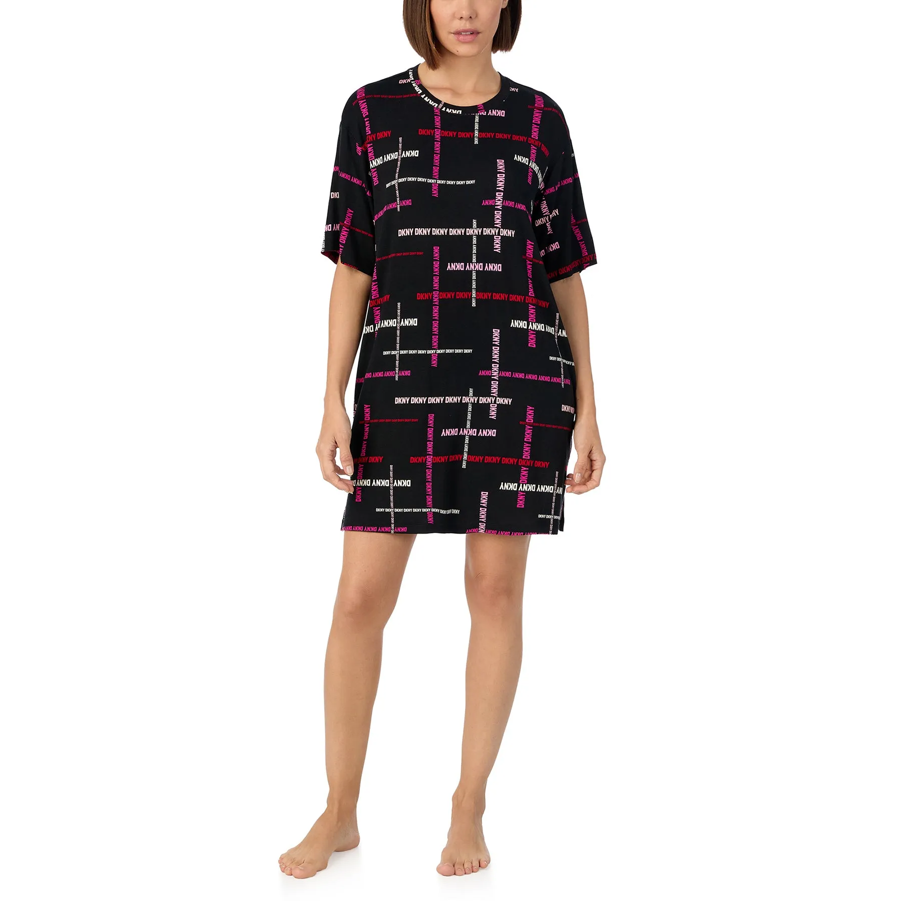 DKNY NY Loves You Back SS Sleepshirt