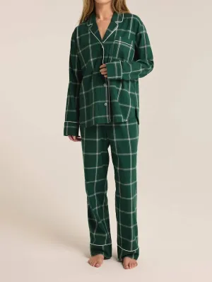 Dreamer Plaid Flannel Set