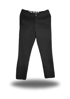DRIVEN FLEX BLACK PANTS