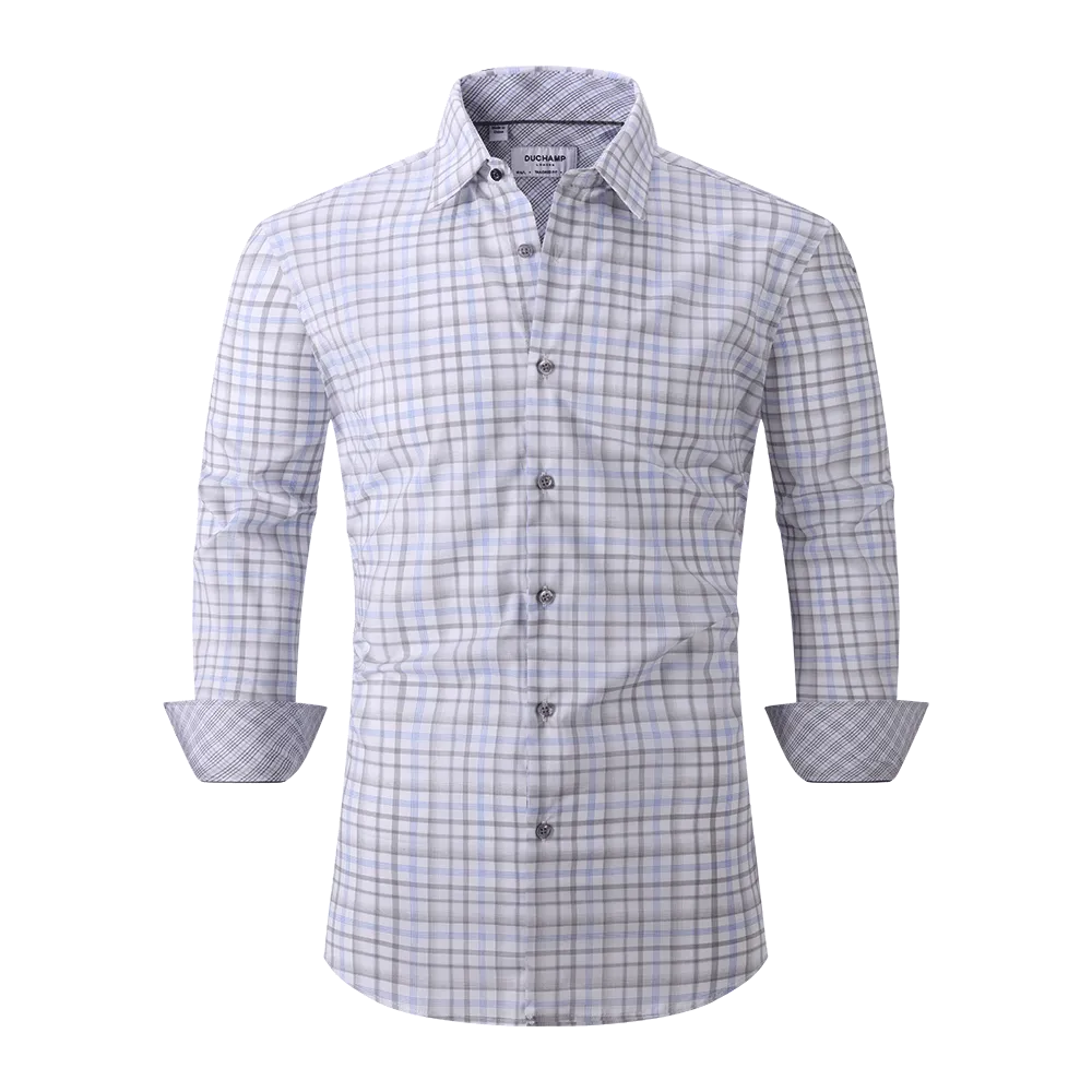 Duchamp London Plaid Dress Shirt