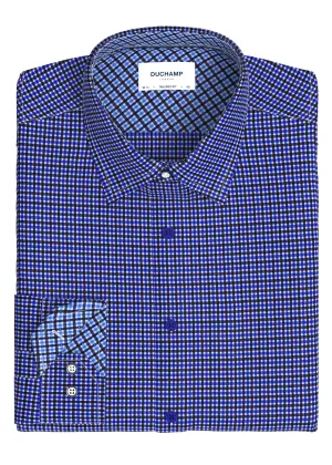 Duchamp London Plaid Dress Shirt